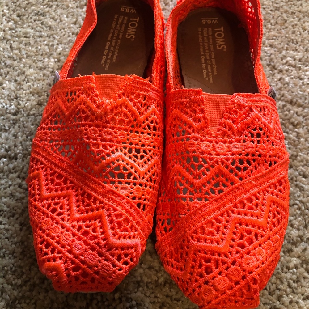 Toms Crochet Shoes